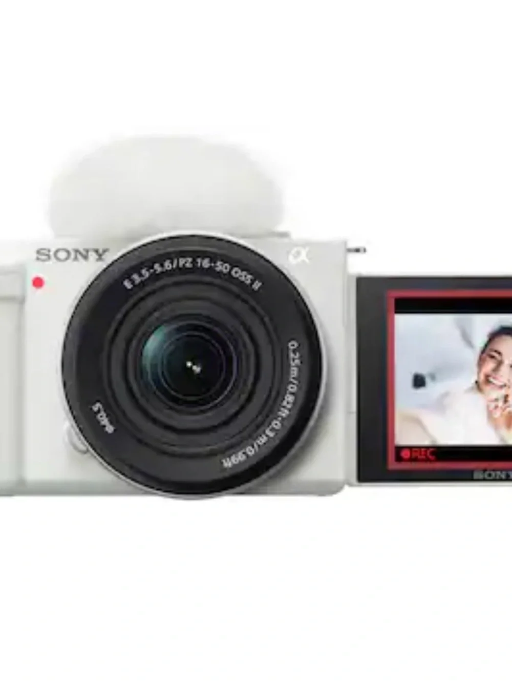 Sony - Alpha ZVE10: APS-C Content Creators’ Camera - White